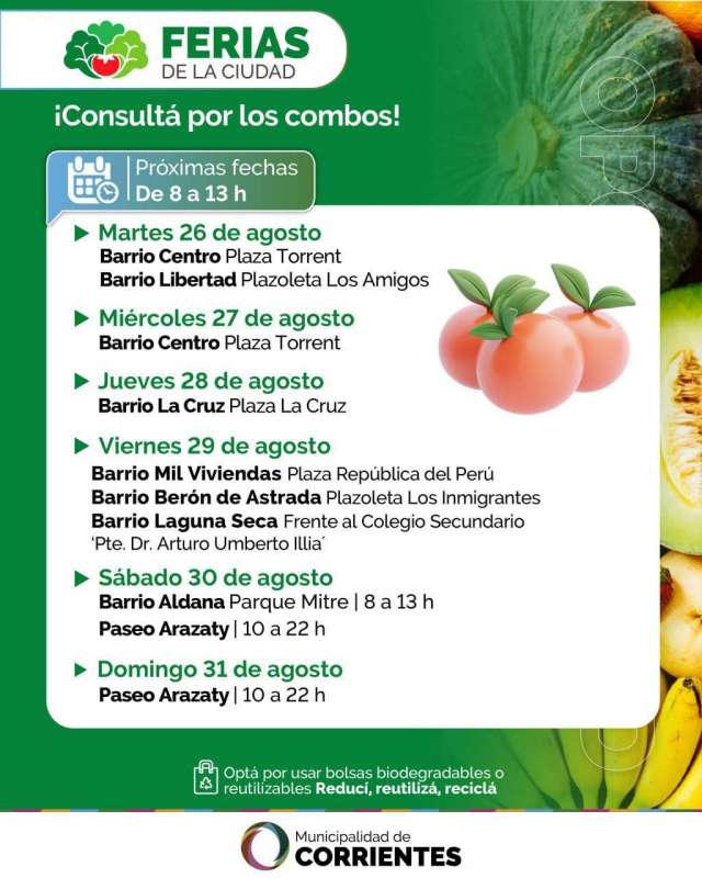 Ferias de la ciudad